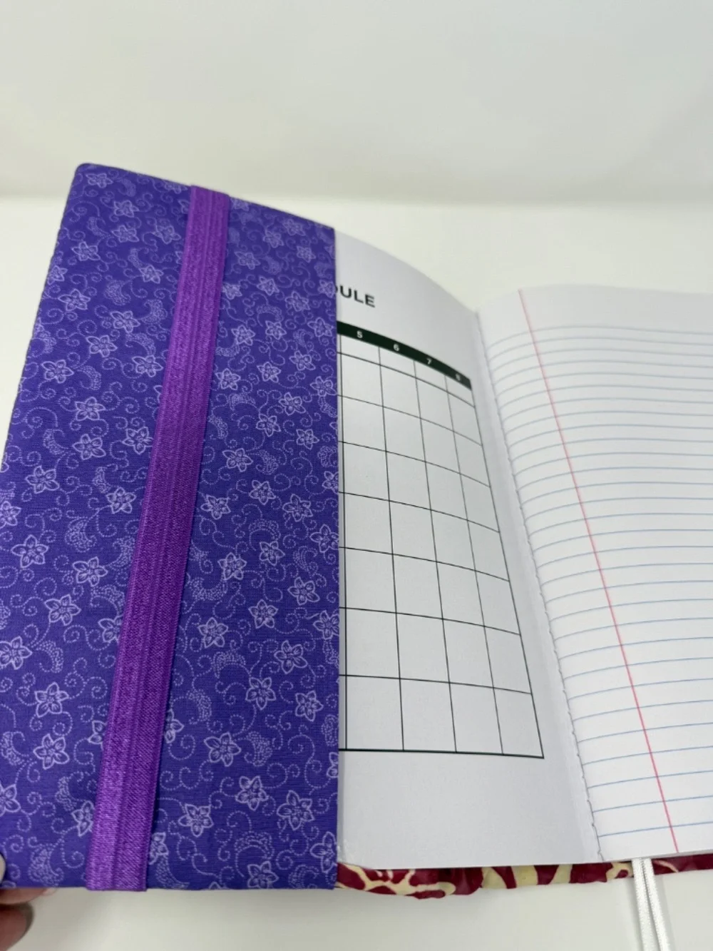 Quilted Composition book or journal covers